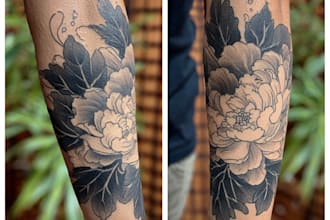 japanese or oriental tattoo design