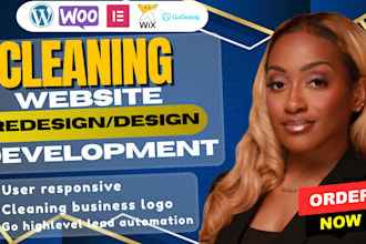 build cleaning website, house cleaning website, commercial cleaning website