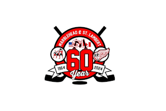 design anniversary hockey tournament logo