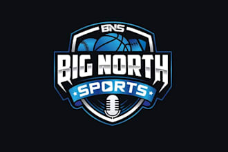design sports media company logo