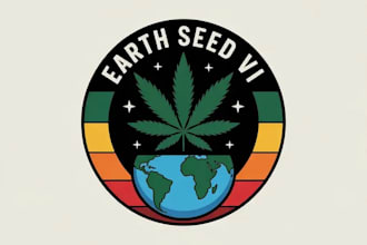 do creative professional cannabis marijuana logo for your branding