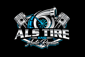 create awesome and gorgeous auto repair logo design