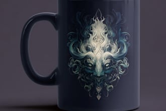 draw a mug or coffee mug design
