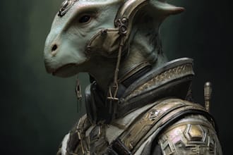 your star wars sci fi character art
