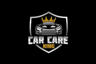 design aesthetics inventive car care logo