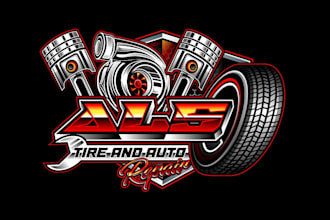 create exclusive and marvelous auto repair logo design