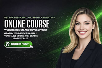 learndash course website, lms wordpress website, graphy or learnworlds