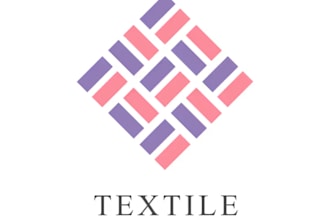 design a minimalist creative fabric or textile brand logo