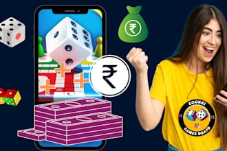 develop multilayer ludo game, card game, poker, blackjack, board chess game