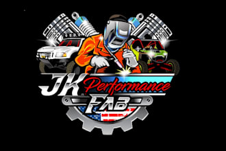create wonderful and excellent fabrication logo design