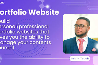 build a beautiful portfolio website