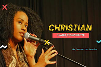 be female christian vocalist, gospel singer, soulful worship songwriter