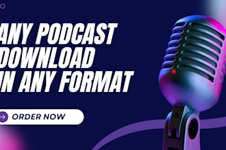 convert video to mp3, mp4 to mp3, youtube, podcast to mp3