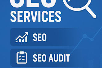 provide search engine optimization services, keyword research and SEO audit