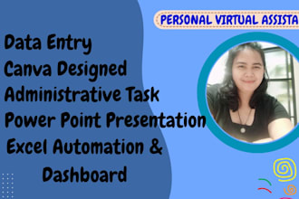 be your virtual assistant for administrative task