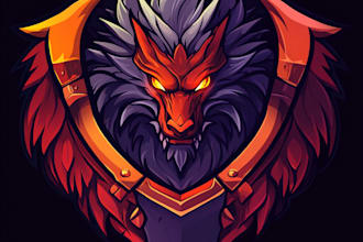 design a custom fantasy, rpg, sci fi game logo