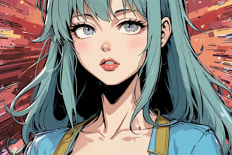 make a comic character