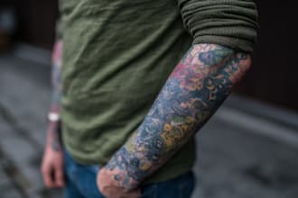 do sleeve tattoo design tattoo cover up custom tattoo design
