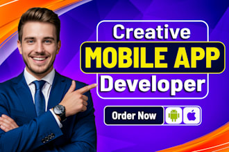 do ai mobile app development, flutter app developer react native app creation