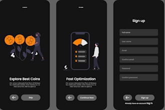 build high quality flutter mobile application for android and ios