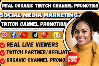 do steam wishlist and twitch channel promotion to boost your twitch live viewers