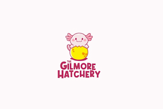 design cute animal based family owned 3d printing logo