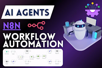 build professional n8n workflow automation with ai agents integration