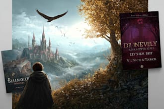 design stunning fantasy book cover art book design