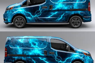 design food truck wrap, car wrap, truck wrap, vehicle warp