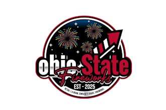 create attractive and imagination firework logo design