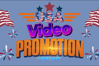 do USA youtube promotion USA songs video channel promotion USA video views