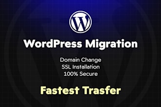 transfer wordpress website to new hosting and change domain