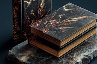 design fantasy book design or ebook cover design