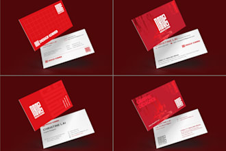 design unique and professional namecards for you