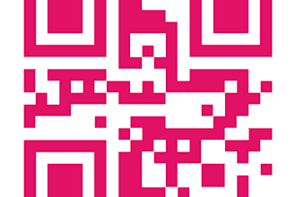 creat a awesome simple colorful qr cod