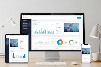 develop professional and responsive web apps with a modern tech stack