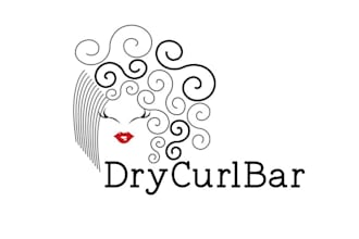 design stand out hair styling station concept logo