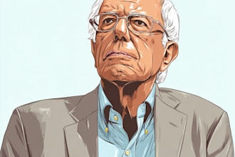 make a political cartoon art