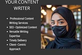 be your content writer