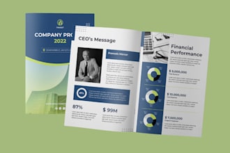 design white paper, broucher, company profile, reports and pdfs