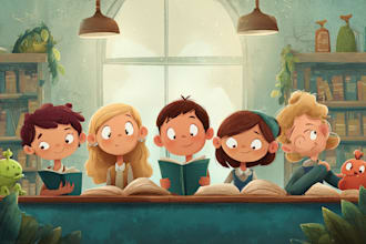 design children book illustration and children storybook