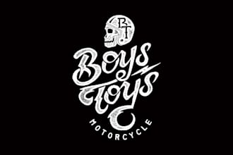 design splendid motorcycle bikers logo