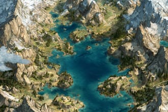 make an amazing world or regional custom fantasy map