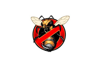 design ghost busters wasps yellow jackets logo