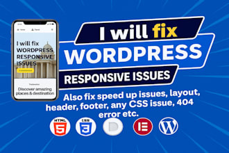 fix your wordpress elementor responsive issues