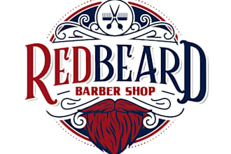 design modern barbershop logo