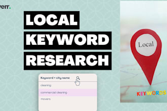 city specific local SEO keyword research for local business