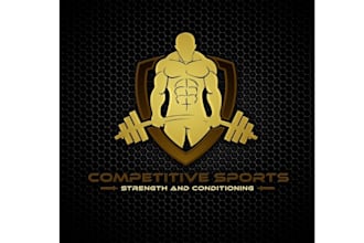 design durable sports strength and conditioning logo