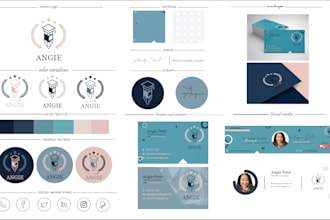 design luxury brand identity for your business