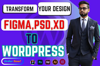 do figma to wordpress psd xd to wordpress or figma psd to elementor